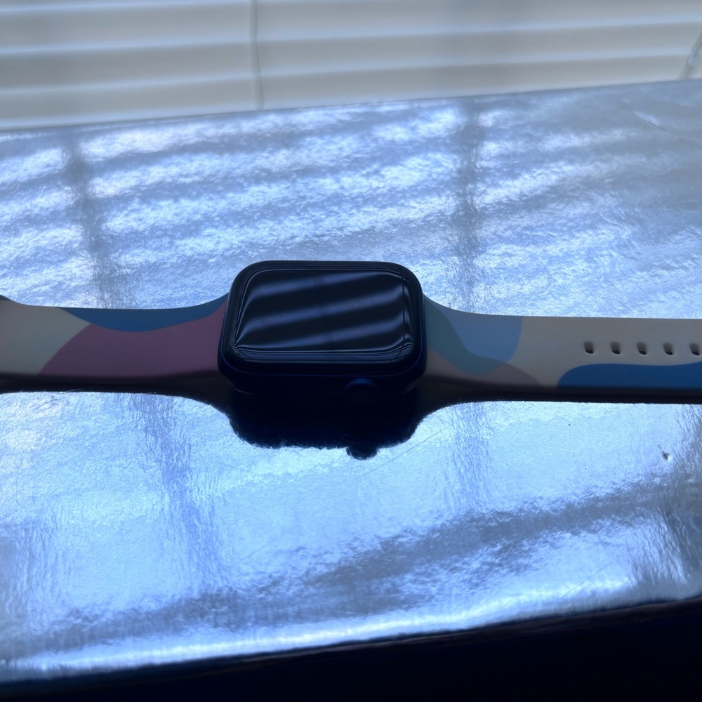 Apple Watch Series 6 blue aluminum case